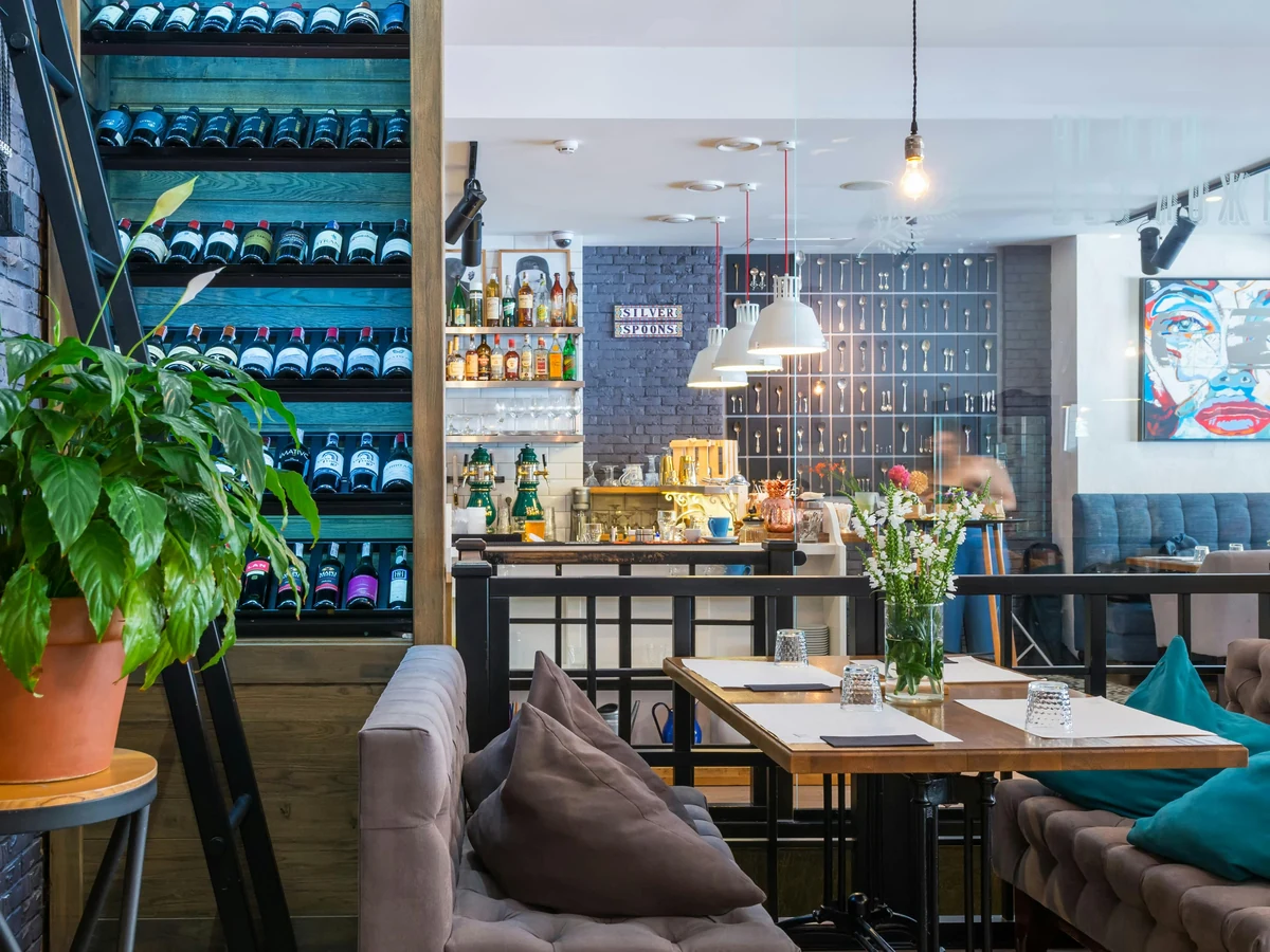 Commercial Painting Stylish Bar Restaurant by Plymouth Painters in Plymouth