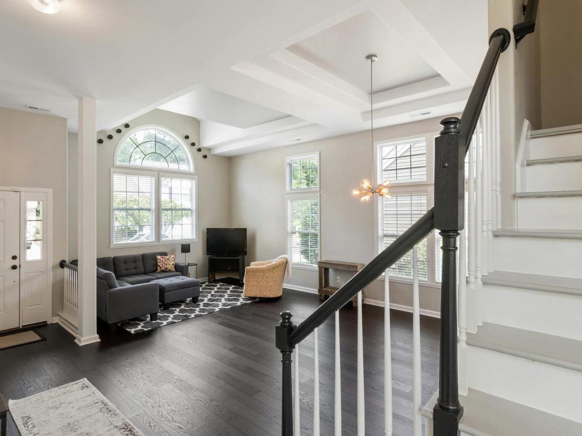 Staircase Painting Open Plan Staircase by Plymouth Painters in Plymouth